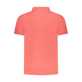 Trussardi Pink Cotton Men Polo Shirt